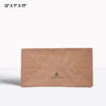 brown paper bag with handle 12*7*17